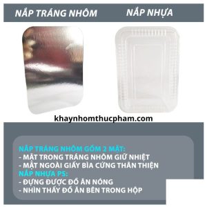 khay nhôm đựng thực phẩm 1 ngăn dùng 1 lần khay nhôm đựng thực phẩm 1 ngăn dùng 1 lần