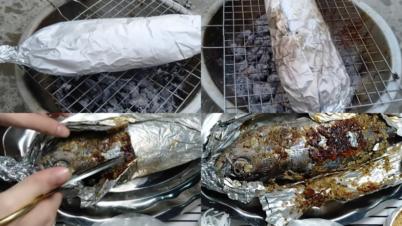 Màng Nhôm Nướng Cá Ngừ