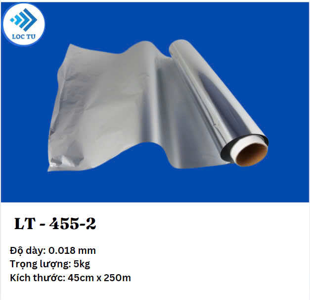 Cuộn giấy bạc LT-455 chất lượng của Lộc Tự