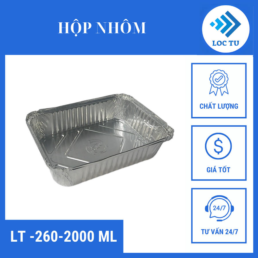 Lộc Tự – Đơn vị cung cấp Khay nhôm thực phẩm, Cuộn giấy bạc chất lượng và đảm bảo vệ sinh an toàn thực phẩm