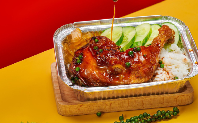 Gà nướng giấy bạc bao lâu chín