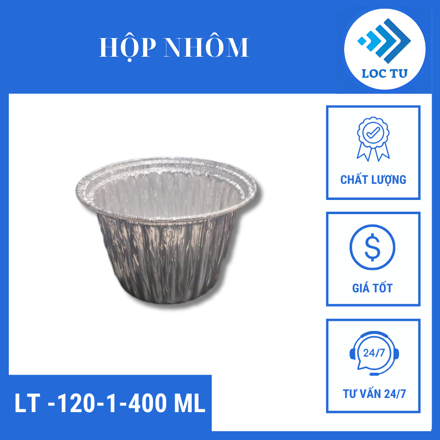 Hộp giấy bạc tròn giá sỉ chất lượng