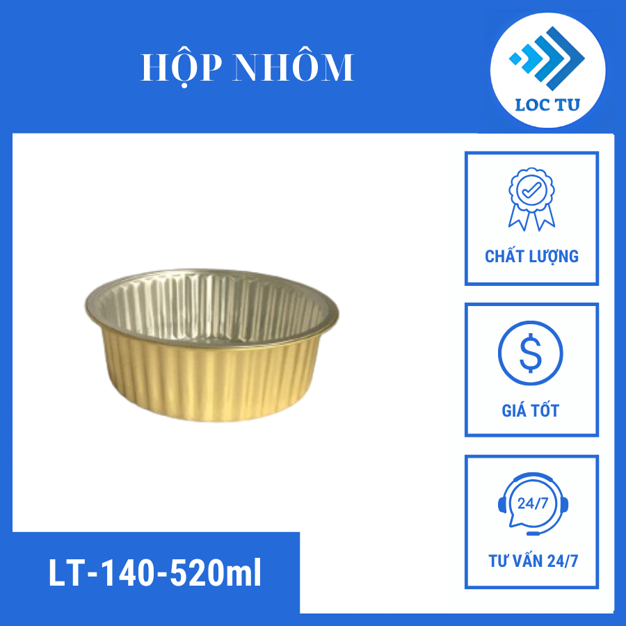Khay nhôm cao cấp LT-140-520ML của Lộc Tự
