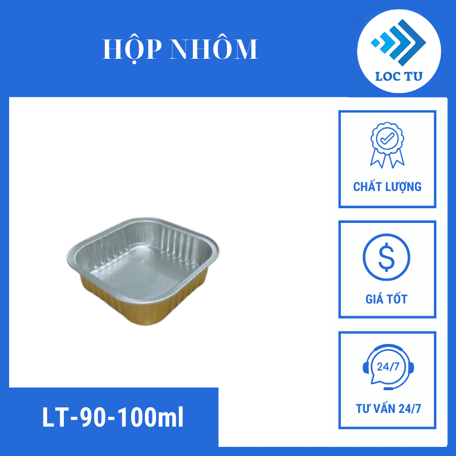 Khay nhôm cao cấp LT-90-100ML của Lộc Tự