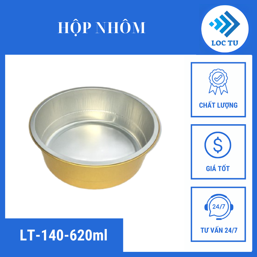 Khay nhôm cao cấp LT-140-620ML của Lộc Tự