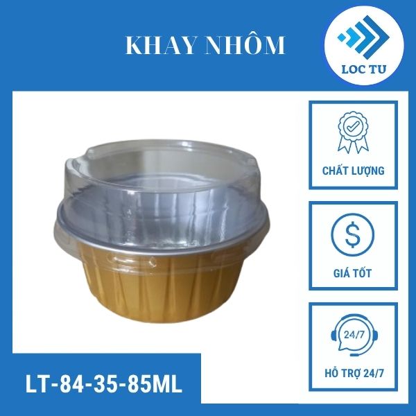 Khay nhôm cao cấp LT-84/35-85ML của Lộc Tự