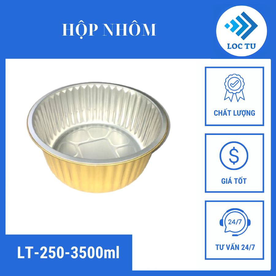 Khay nhôm cao cấp LT-250-3500ML của Lộc Tự