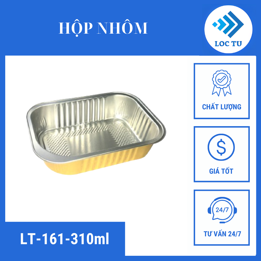Khay nhôm cao cấp LT-161-310ML của Lộc Tự