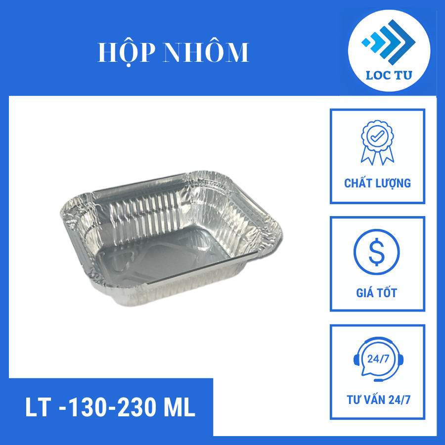 Nhôm là kim loại có tính trơ tương đối. Khay nhôm tốt không làm biến đổi mùi vị tự nhiên của thực phẩm.