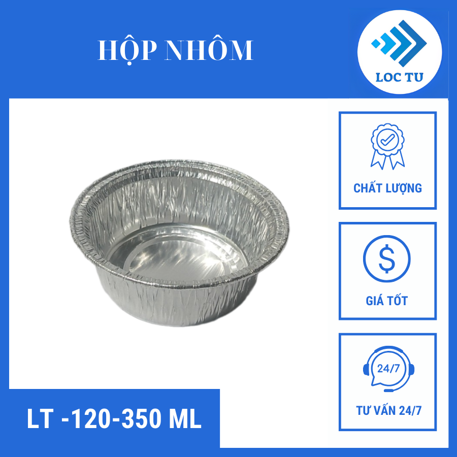 Lộc Tự - Đơn vị sản xuất Khay nhôm nướng thịt, Cuộn giấy bạc chất lượng và đảm bảo vệ sinh an toàn thực phẩm
