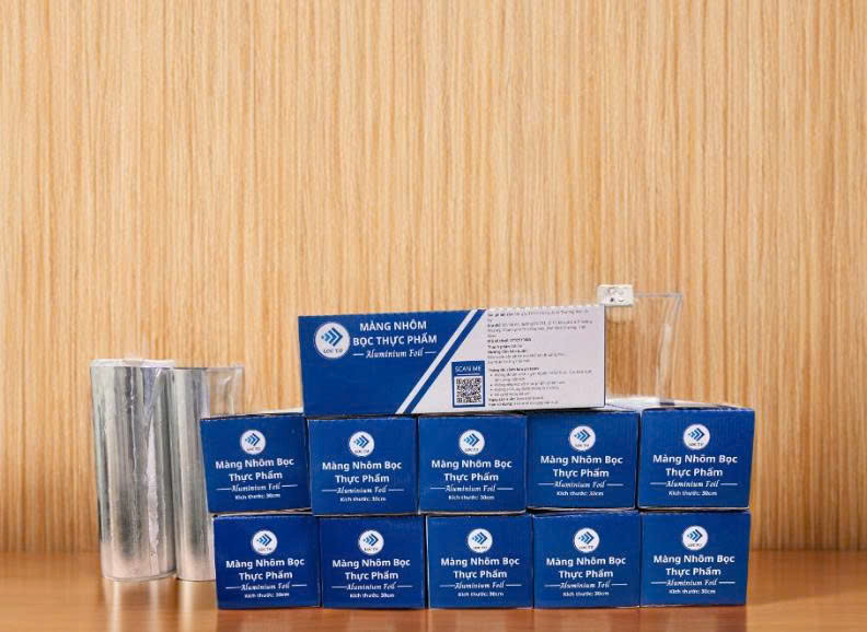 Lộc Tự - Đơn vị sản xuất Hộp giấy bạc chắc chắn, Cuộn giấy nhôm chất lượng và đảm bảo vệ sinh an toàn nhà bếp