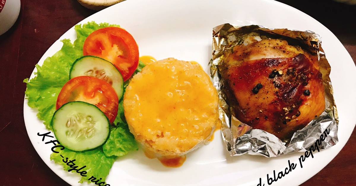Những mẹo nhỏ và sự sáng tạo giúp món gà nướng giấy bạc KFC phiên bản nhà làm thêm phần đặc sắc.