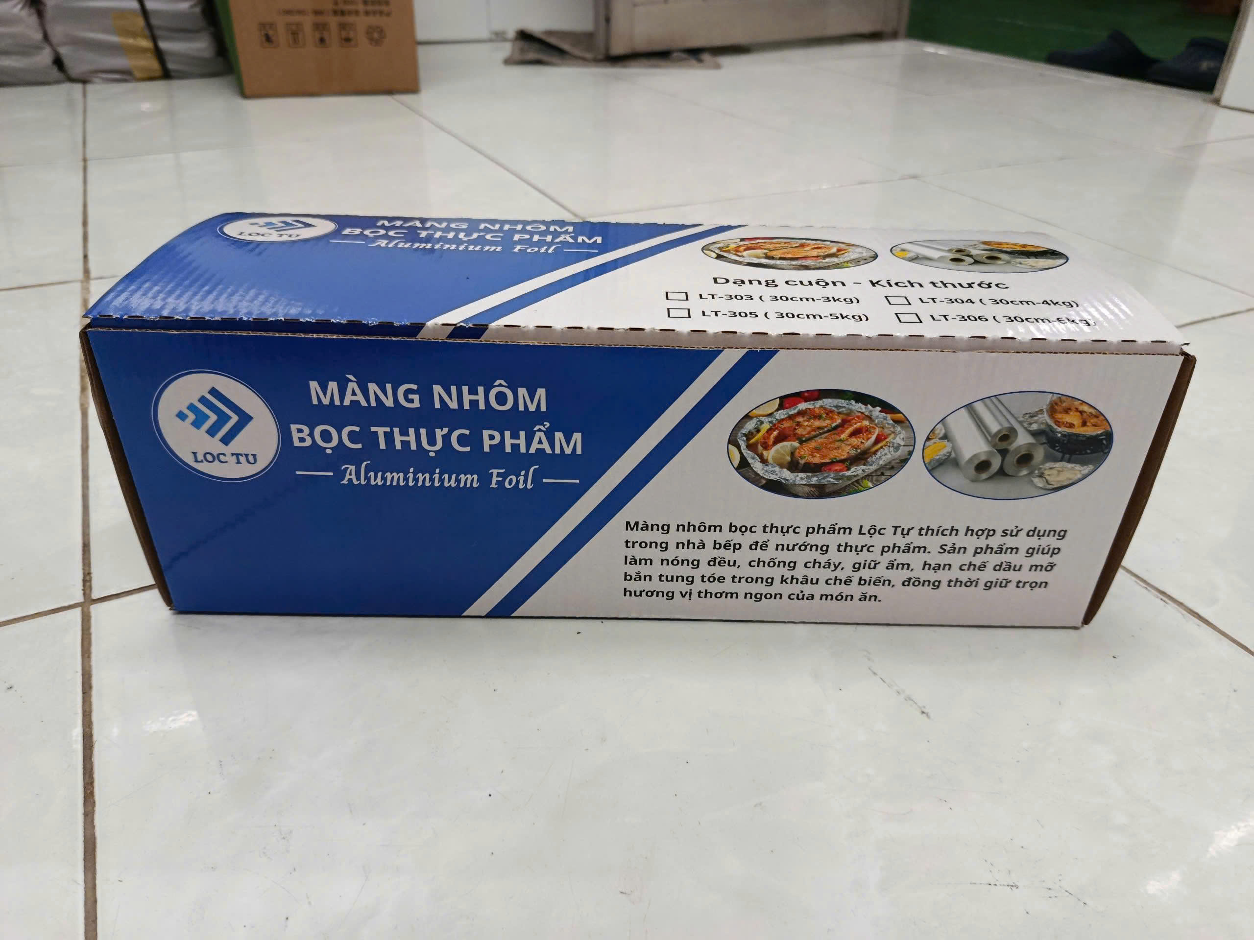 Lộc Tự - Đơn vị sản xuất Khay nhôm thực phẩm, Cuộn giấy bạc chất lượng và đảm bảo vệ sinh an toàn nhà bếp
