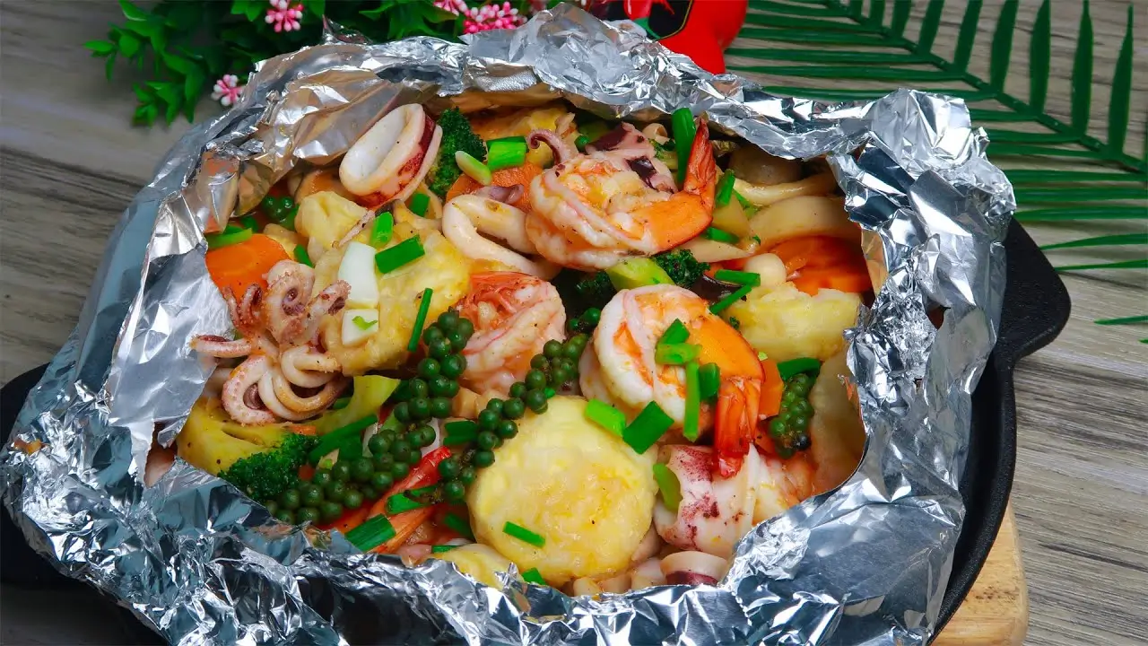 Nguyên liệu tươi ngon – Linh hồn của món rau củ hấp giấy bạc bổ dưỡng.