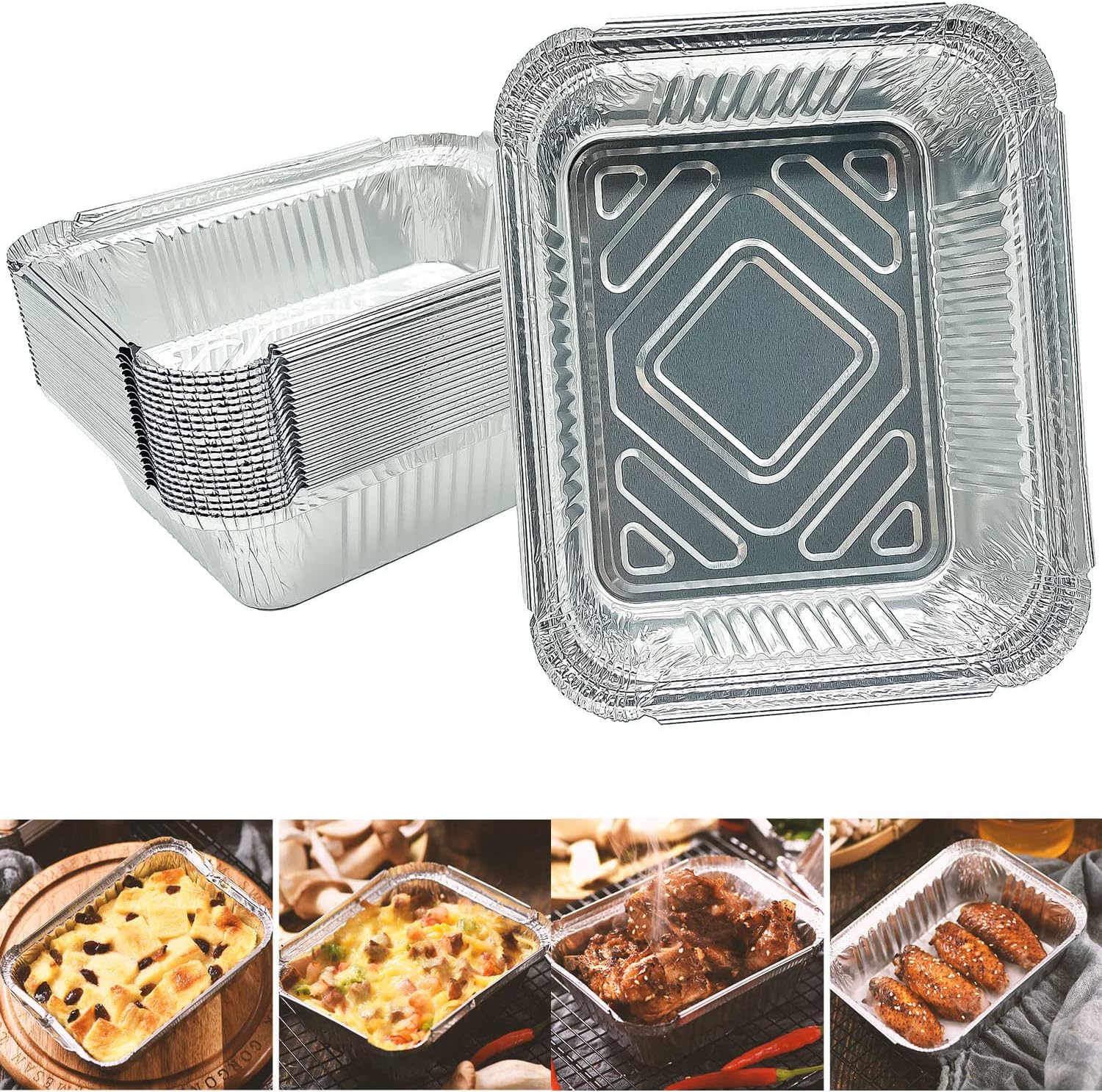 Ứng dụng thực tiễn của hộp giấy nhôm trong một bếp ăn chuyên nghiệp.