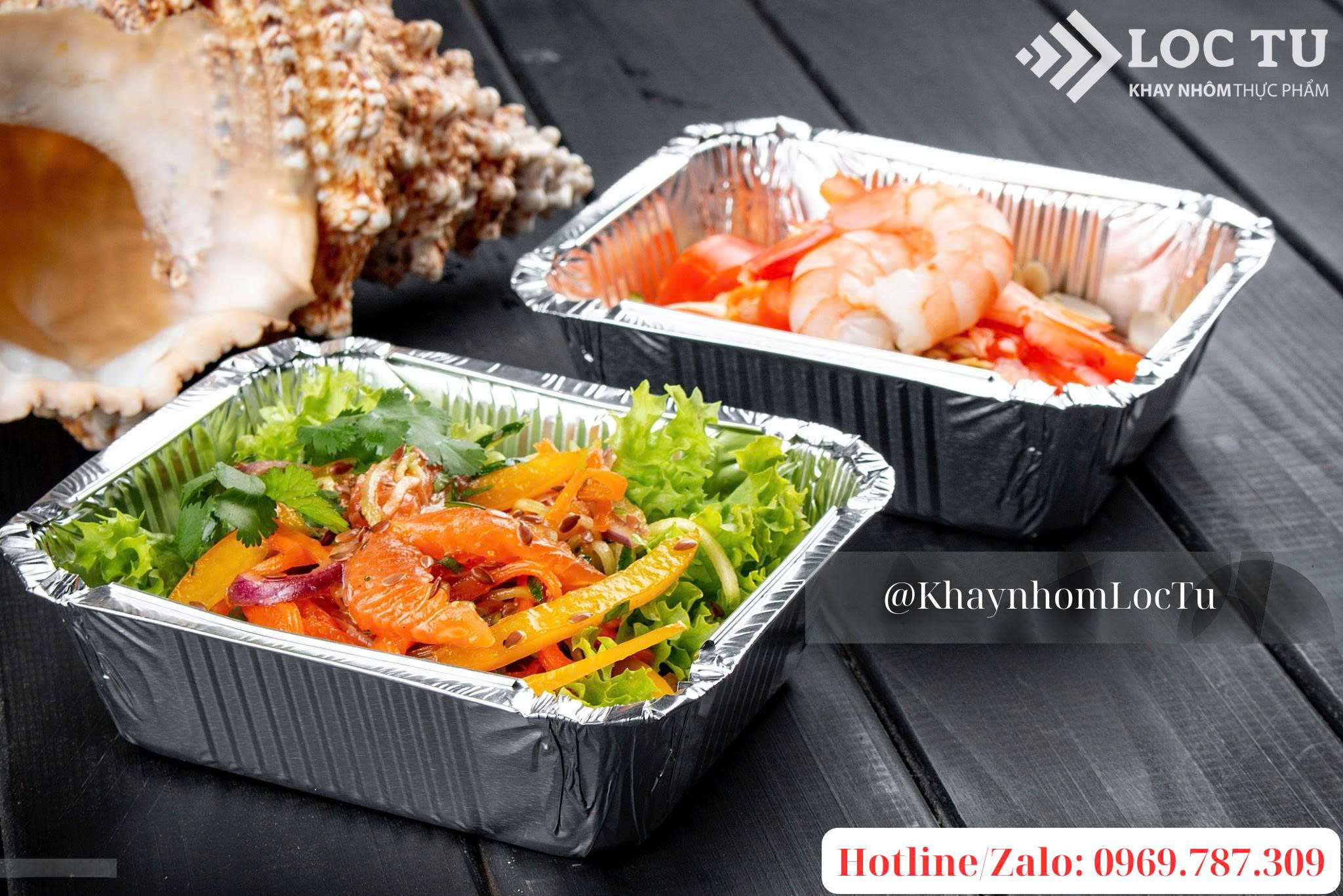 Lộc Tự - Đơn vị sản xuất Khay nhôm thực phẩm, Cuộn giấy bạc chất lượng và đảm bảo vệ sinh an toàn nhà bếp