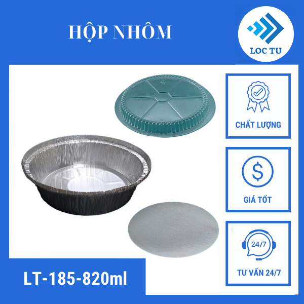 Lộc Tự - Đơn vị sản xuất Hộp giấy bạc chắc chắn, Cuộn giấy nhôm chất lượng và đảm bảo vệ sinh an toàn nhà bếp