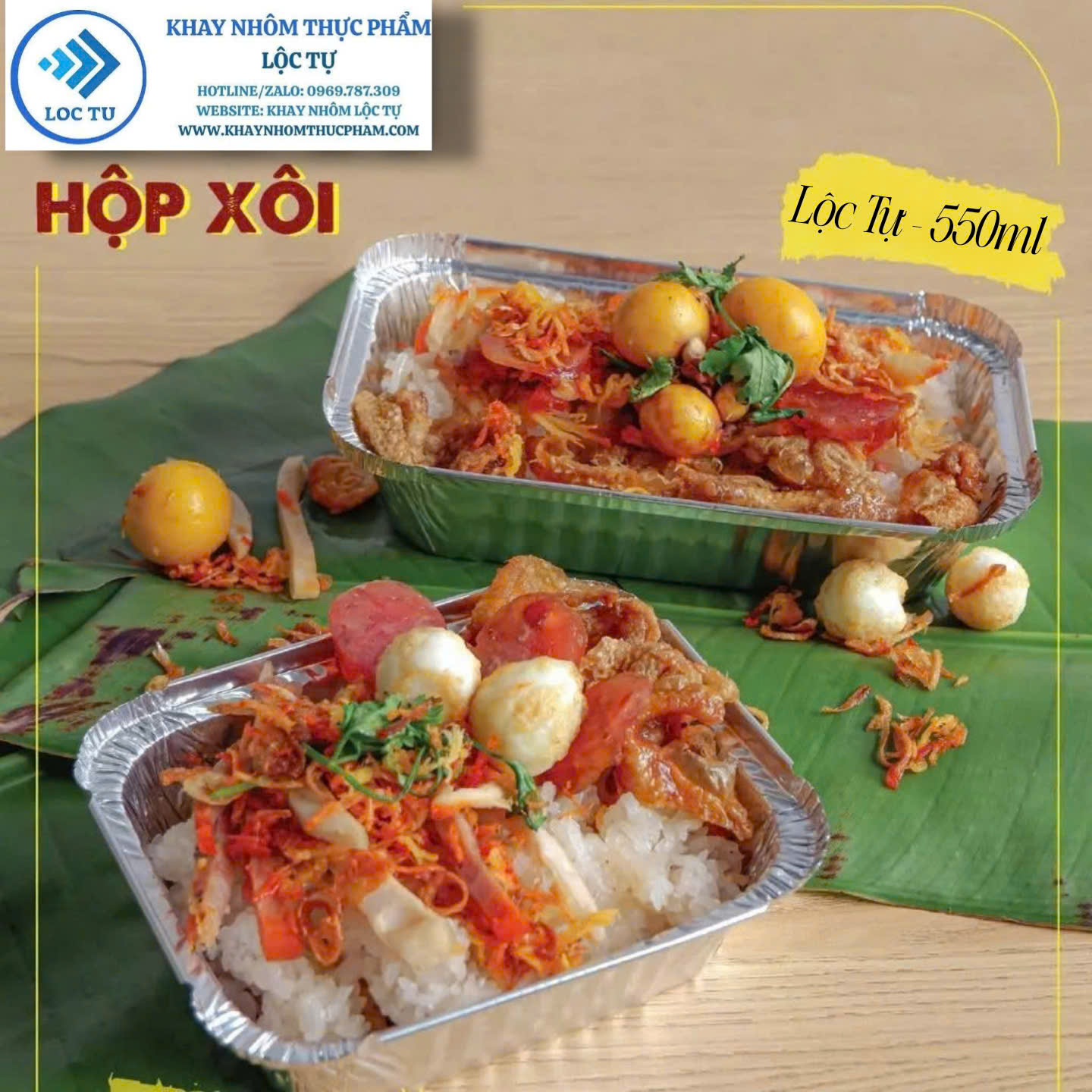 Lộc Tự - Đơn vị sản xuất Khay nhôm thực phẩm, Cuộn giấy bạc chất lượng và đảm bảo vệ sinh an toàn nhà bếp