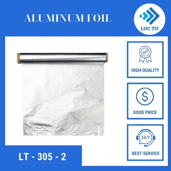 Lộc Tự - Đơn vị sản xuất Khay nhôm thực phẩm, Cuộn giấy bạc chất lượng và đảm bảo vệ sinh an toàn nhà bếp