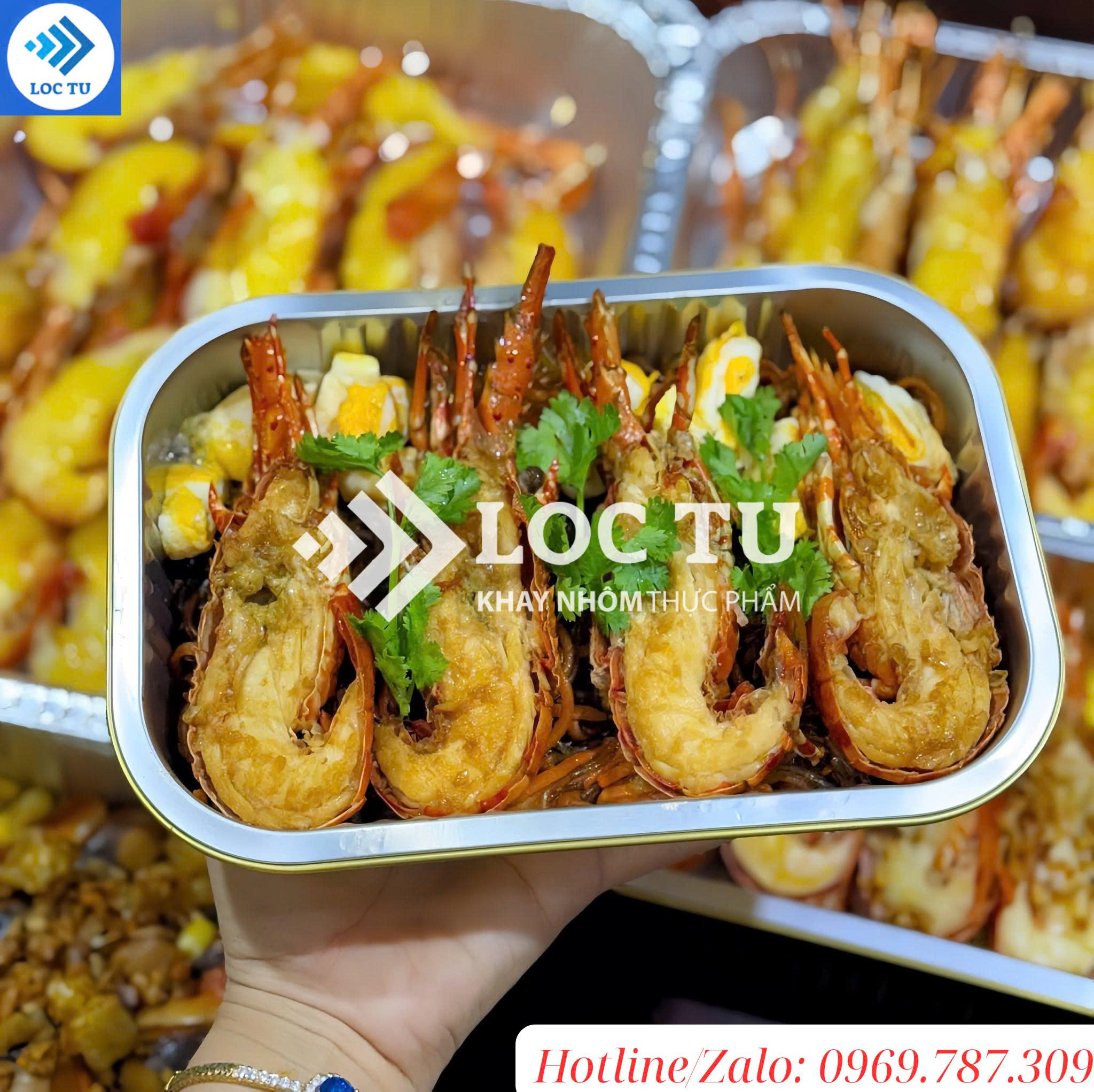 Lộc Tự - Đơn vị sản xuất Khay nhôm thực phẩm, Cuộn giấy bạc chất lượng và đảm bảo vệ sinh an toàn nhà bếp