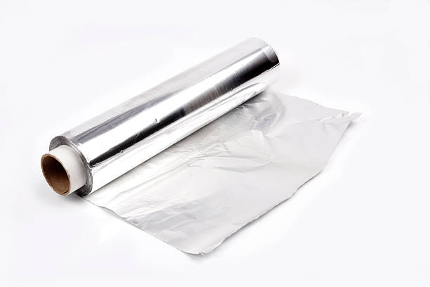 Hình ảnh giải thích giấy nhôm aluminium foil là gì.