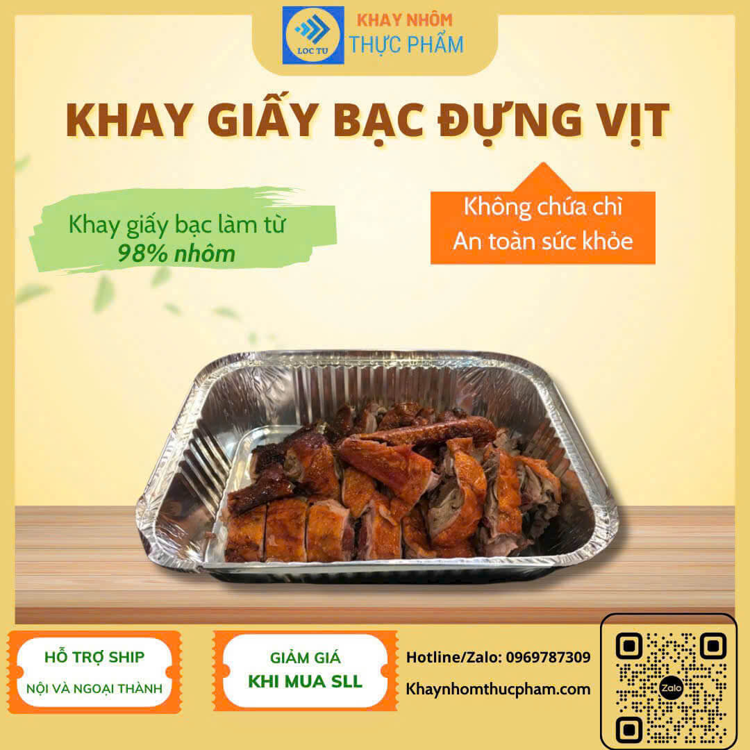 Lộc Tự - Đơn vị sản xuất Hộp giấy bạc chắc chắn, Cuộn giấy nhôm chất lượng và đảm bảo vệ sinh an toàn nhà bếp