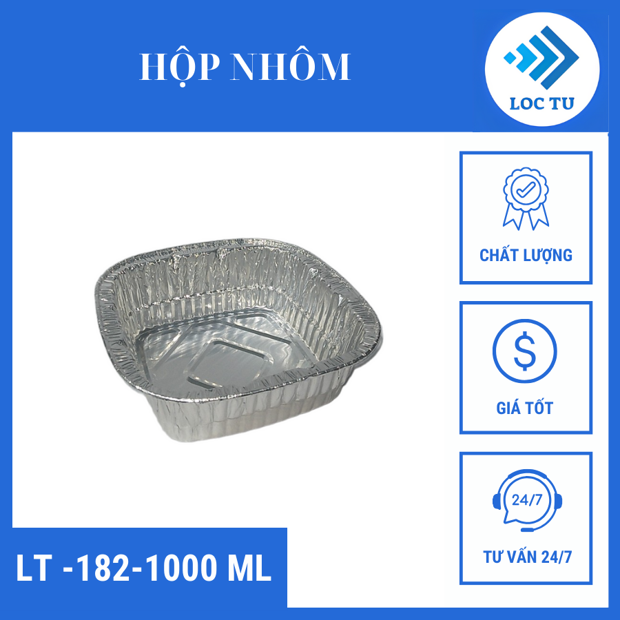 Lộc Tự - Đơn vị sản xuất Hộp giấy bạc chắc chắn, Cuộn giấy nhôm chất lượng và đảm bảo vệ sinh an toàn nhà bếp