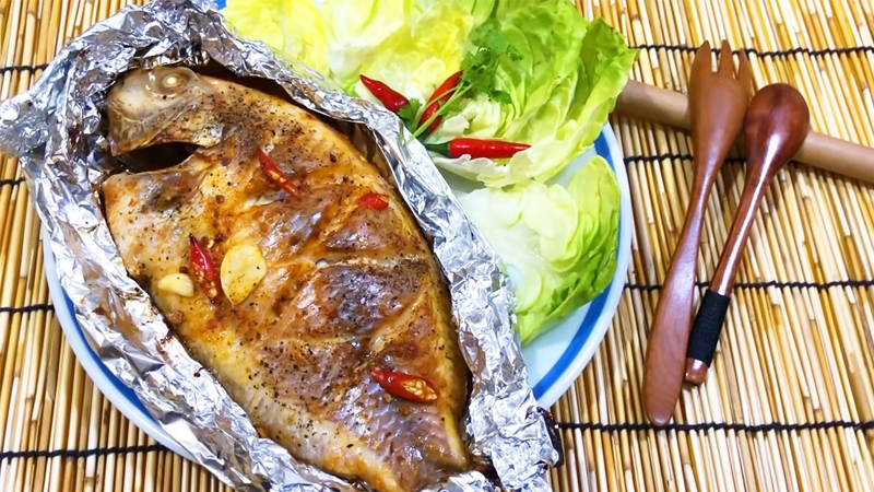 Màng Nhôm Nướng Cá Diêu Hồng